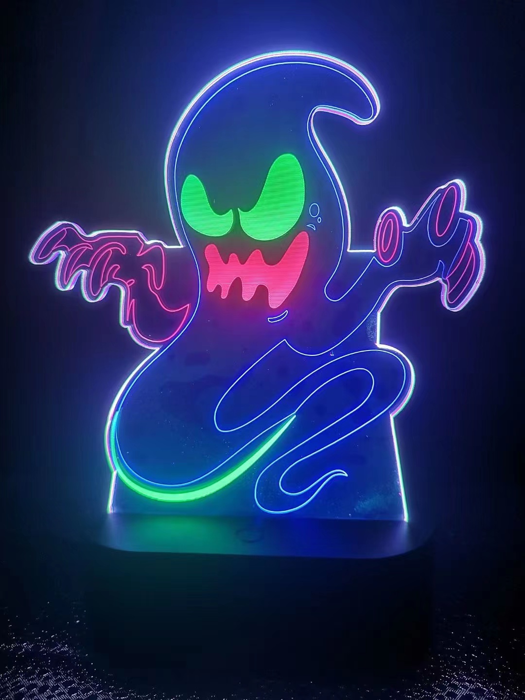 Number 2 decorative lights, home ornaments, shaped lights, festival gifts, and presents for students Item Picture