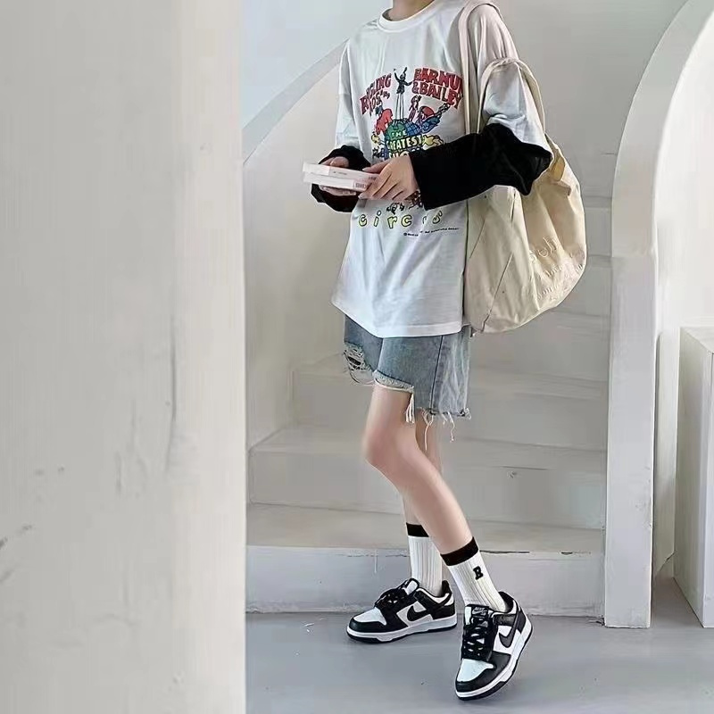 中筒袜薄款袜子男纯色透气夏秋季休闲运动袜涤棉商务长袜新品图 (10)