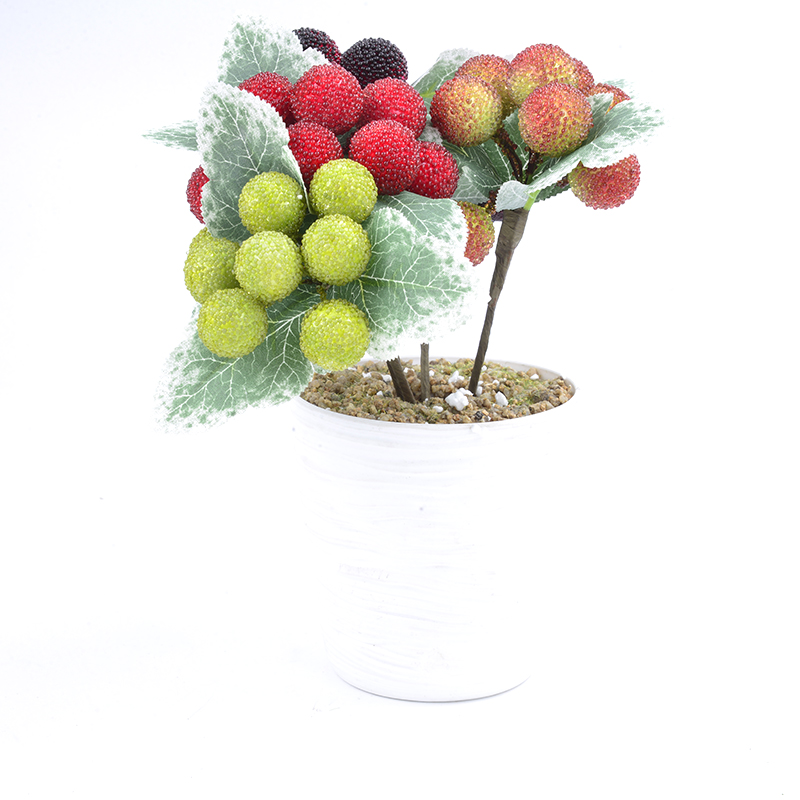 New simulation plant and fruit and vegetable handicraft props 44 details Picture