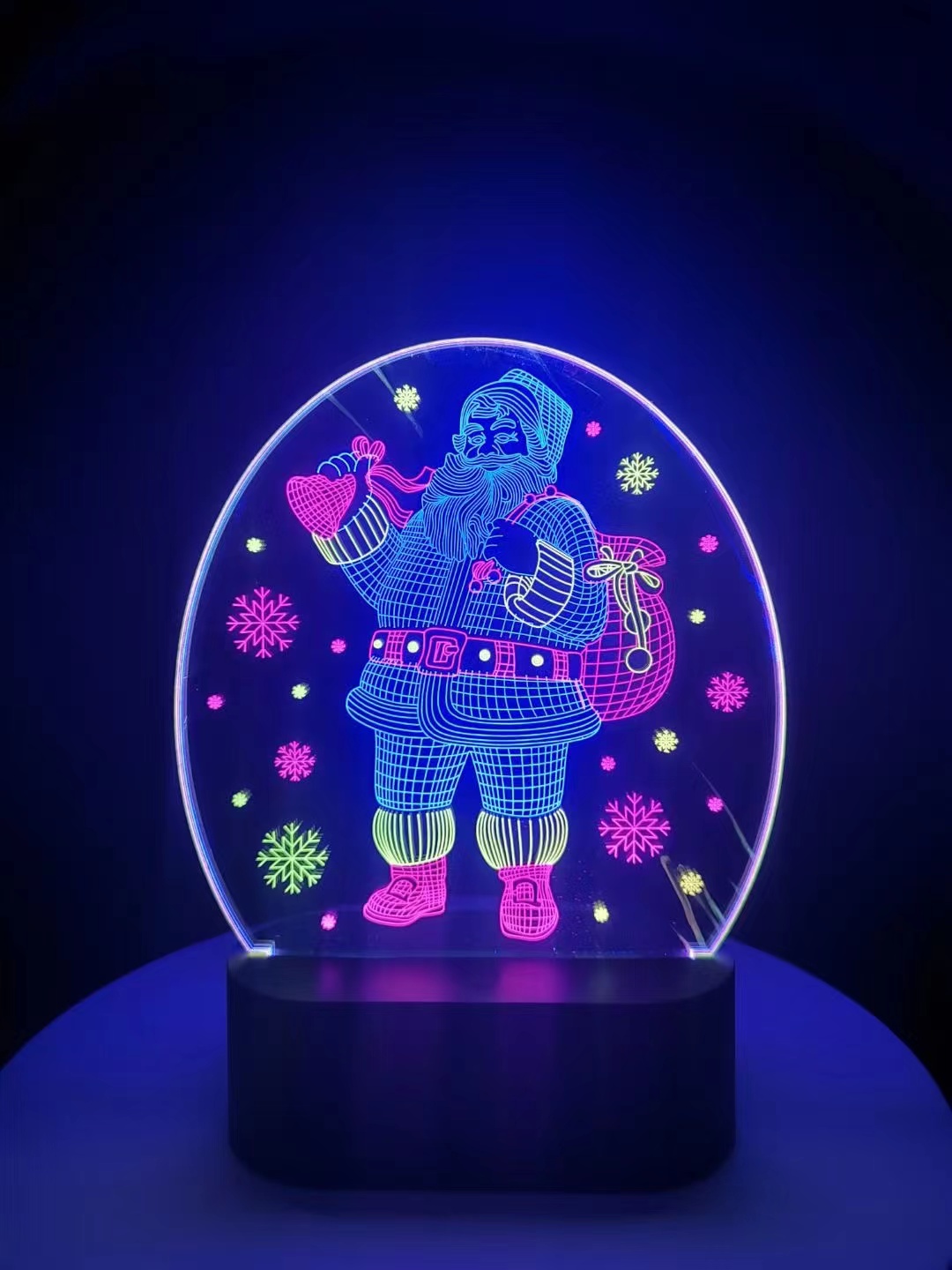Number 3 decorative lights, home ornaments, shaped lights, festival gifts, and presents for students Specification image