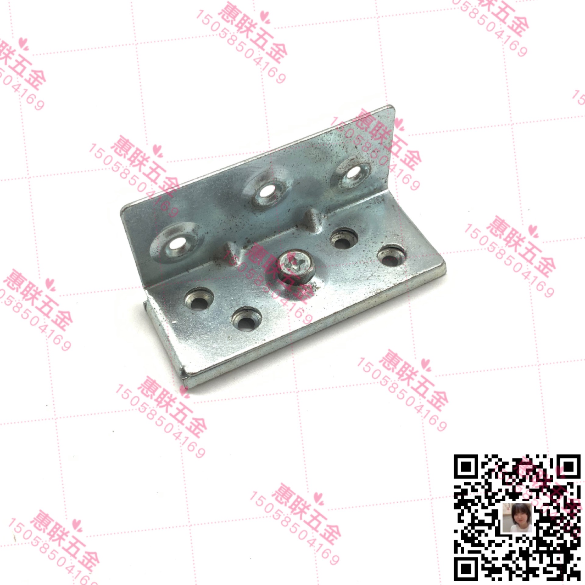 Shuzan color zinc bed fasteners, furniture hardware accessories, full-house customization, lock fasteners, bed connection parts, silver Item Picture