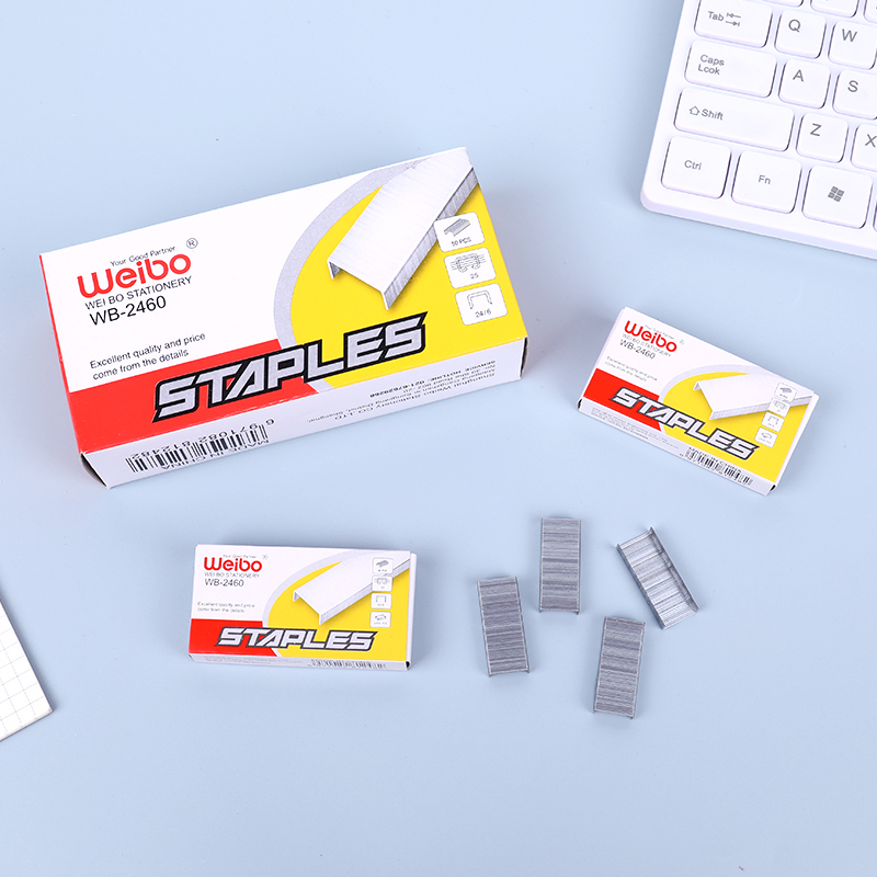 weibo Weibo High-quality No. 12 Staples Standard model Office binding Staples, 24/7 stapler special details Picture