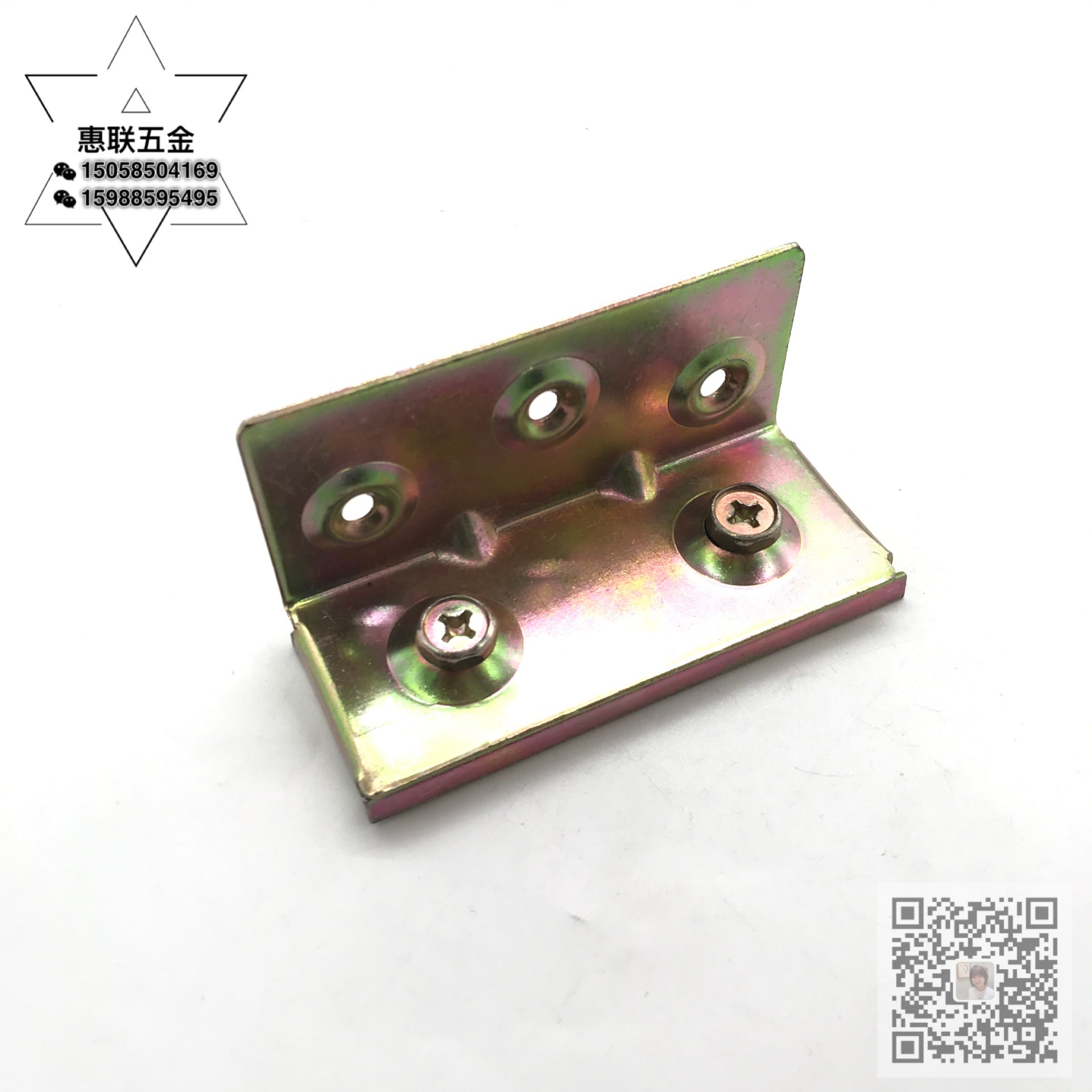 Shuzan color zinc bed fasteners, furniture hardware accessories, full-house customization, lock fasteners, bed connection parts, silver