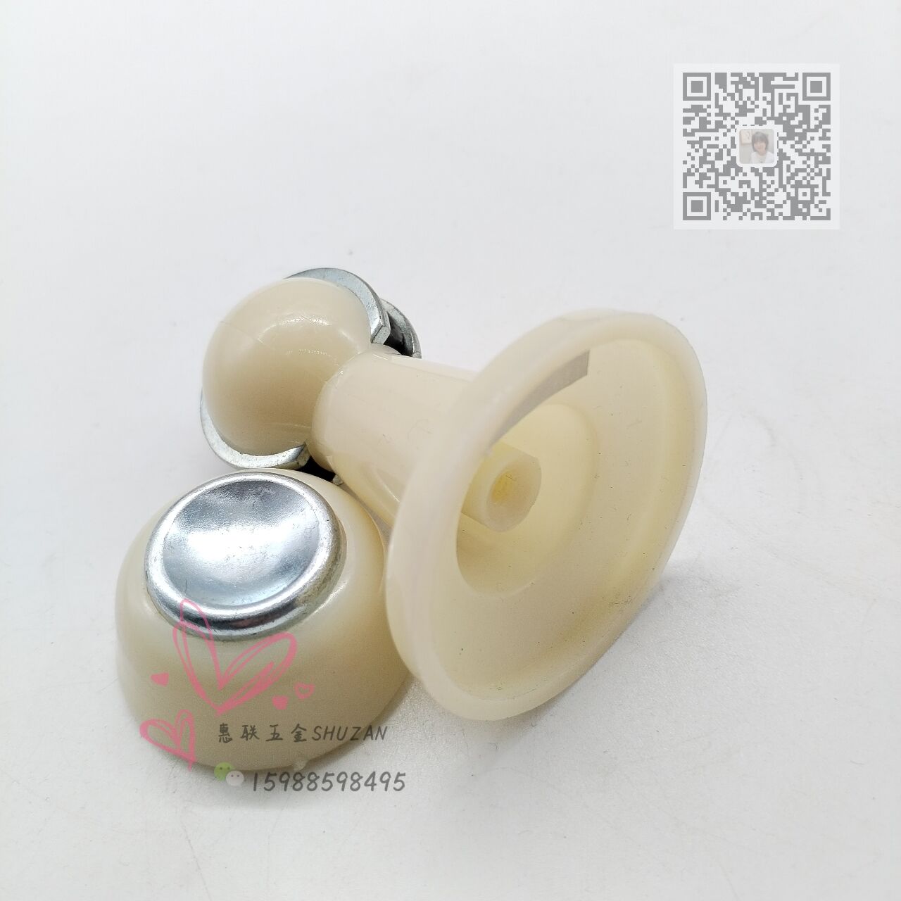 Shuzan high-quality brand silent door suction, home bedroom anti-soil hanging door hardware accessories, door touch ground suction, Yemen handle, old model upgrade Specification image