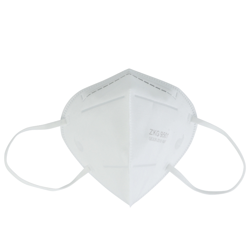 防尘口罩实物图