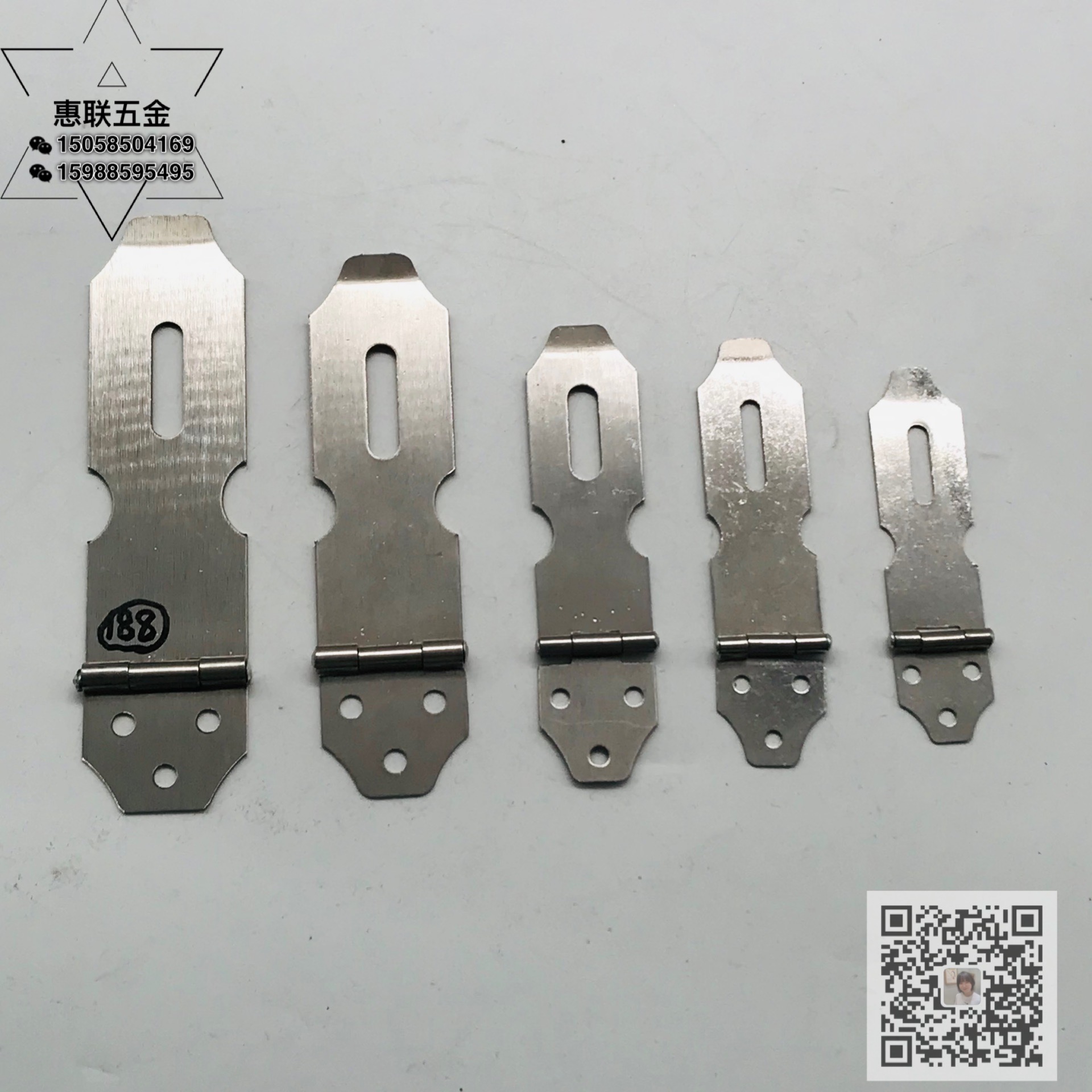 Shuzan Xinxing Hardware thickened wide plate stainless steel lock plates, safety bolts, anti-theft safety door lock buckles, high-quality door and window accessories, and other locks