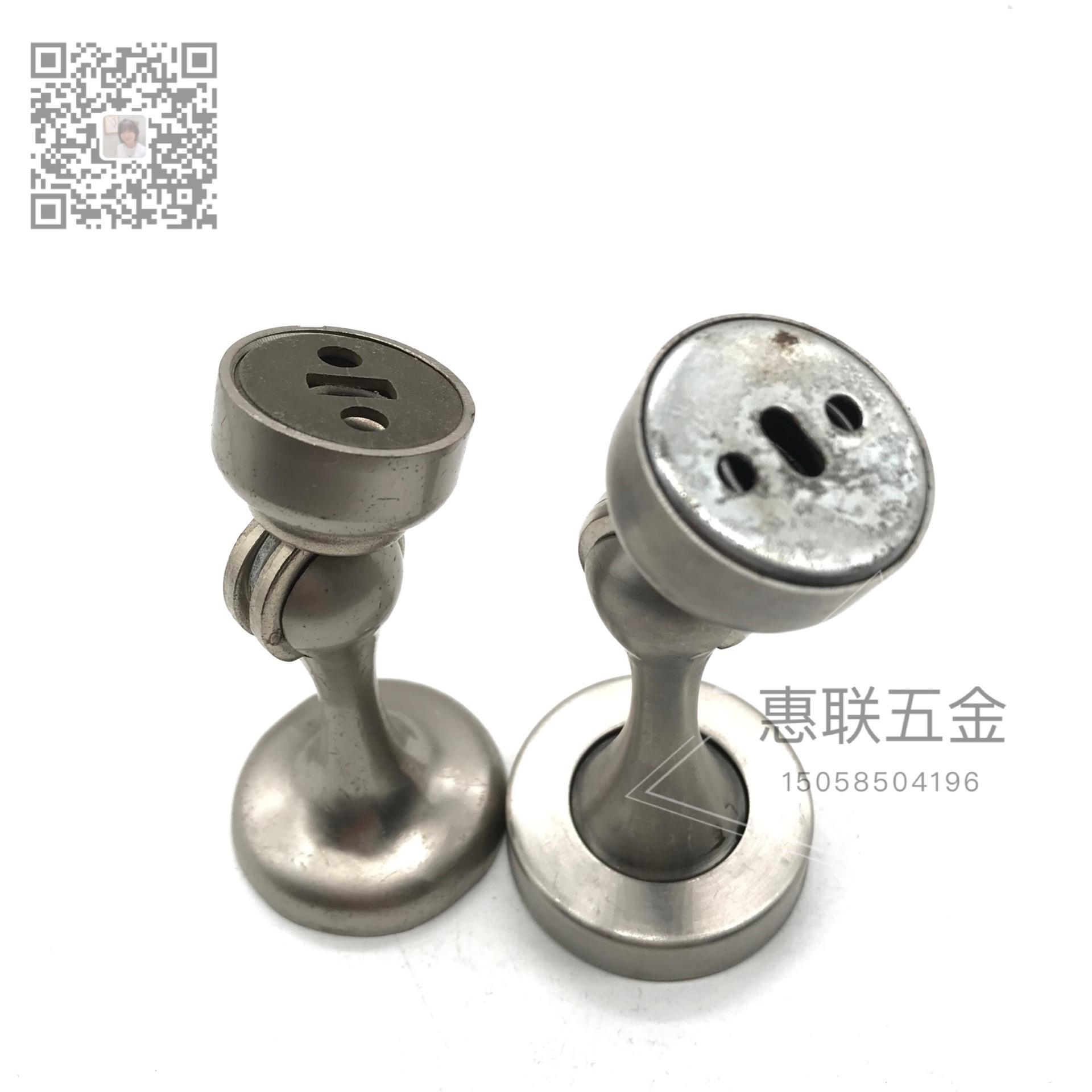 Shuzan Strong magnetic stainless steel door suction, simple and quiet bedroom wall suction, floor suction, hardware accessories, Yemen anti-soil handle, model XX details Picture