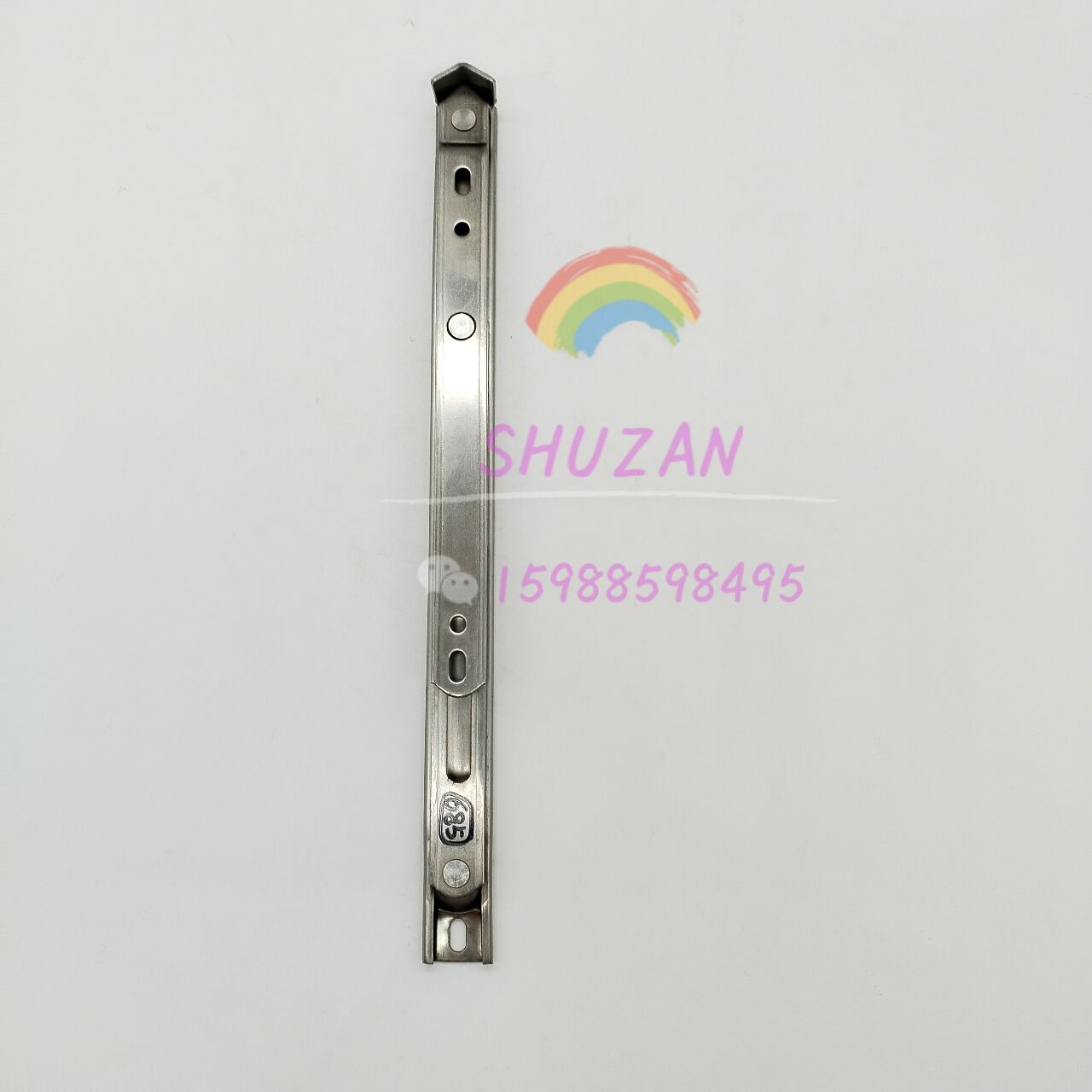 Shuzan brand selects high-quality door and window curtain wall accessories, including stainless iron swing braces, window sliding braces, hinges, 90-degree top-hung accessories, and other door and window accessories details Picture