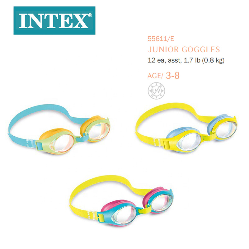 INTEX55611儿童泳镜 潜水镜 游泳馆护目镜 水上用品玩具批发详情图2