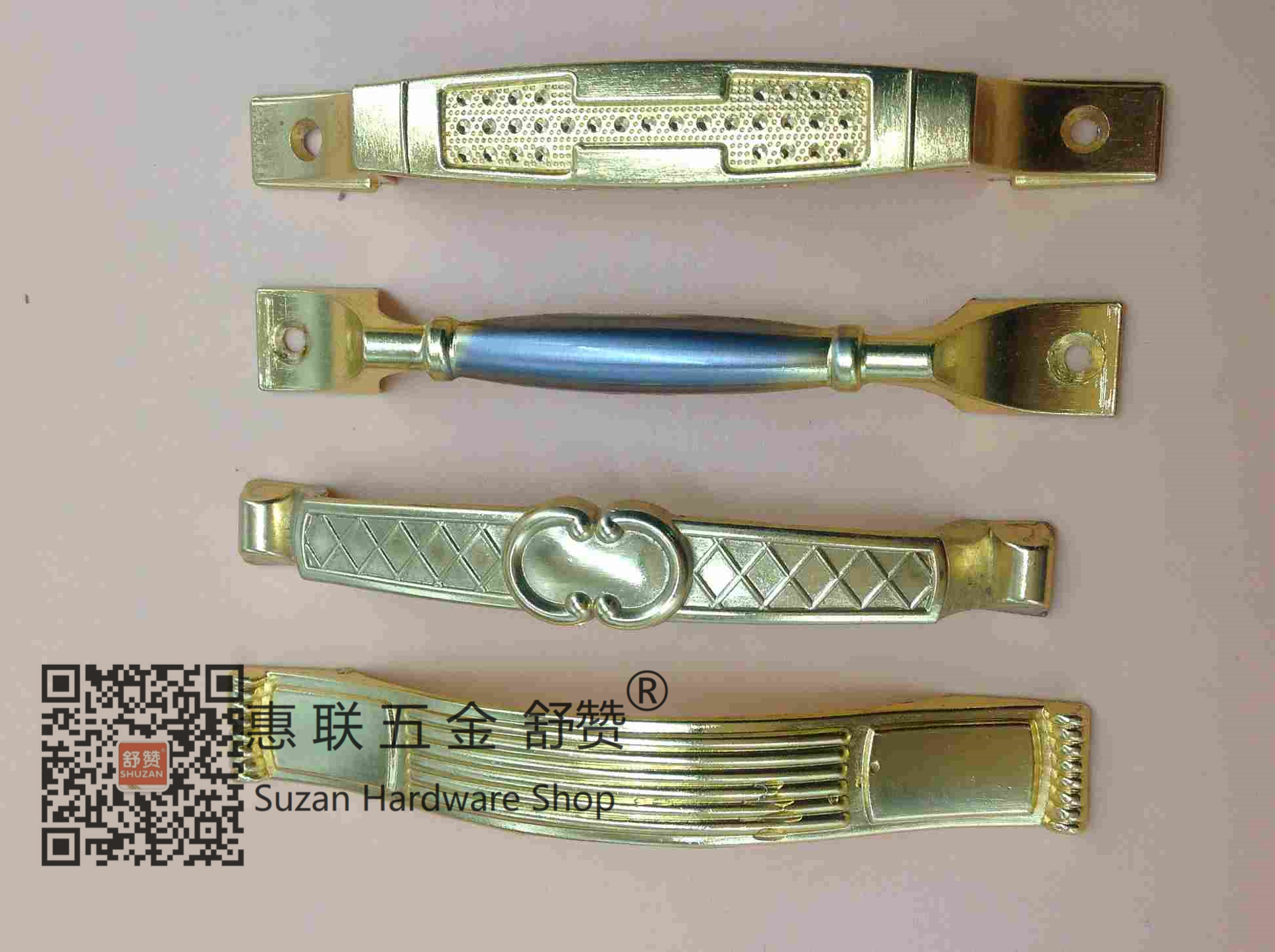 Shuzan brand's best-selling pebble door handles, door handles, aluminum alloy door hardware accessories, ice crack, European-style cabinet door handles are available in multiple styles