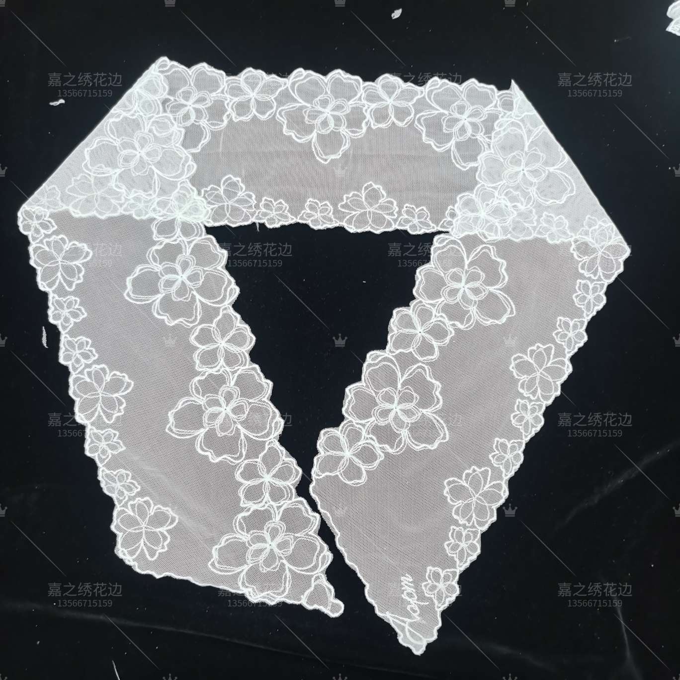 Original headwear ribbon scarf for 2023 detail image 2