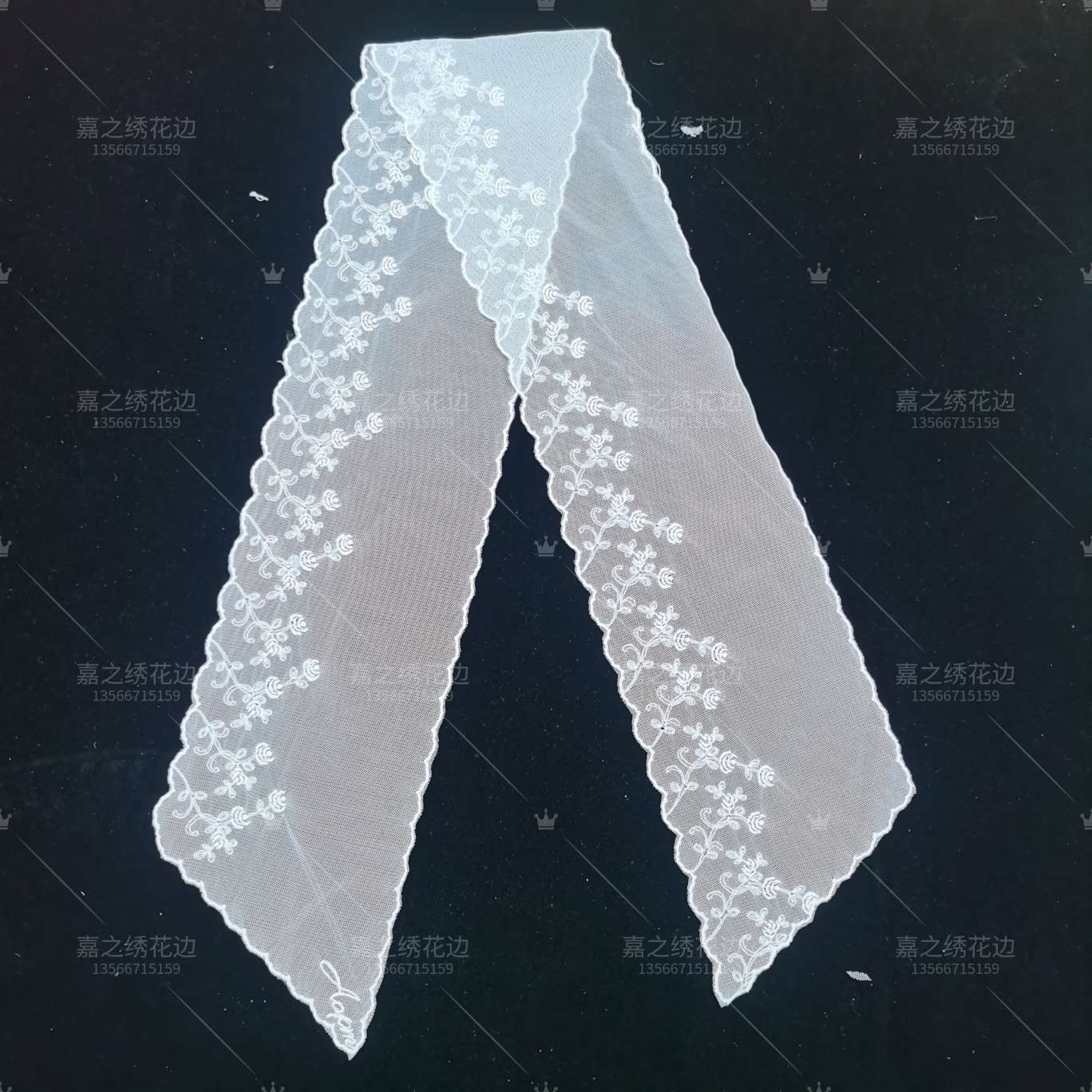Original headwear ribbon scarf for 2023 detail image 3