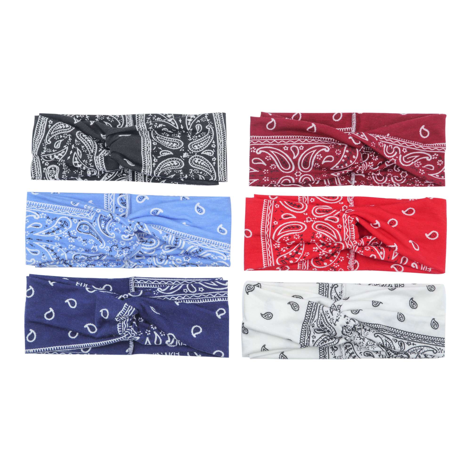 佩斯利交叉发带欧美Paisley headband hair accessory have stock amazon详情图2