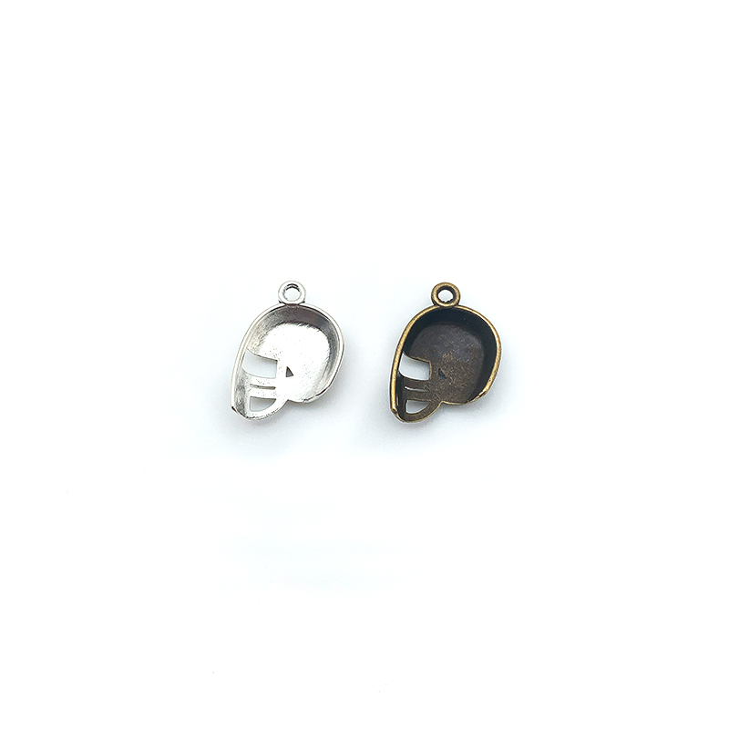 Single hole strap hanging rugby casco zinc alloy accesorios Y188 Item Picture
