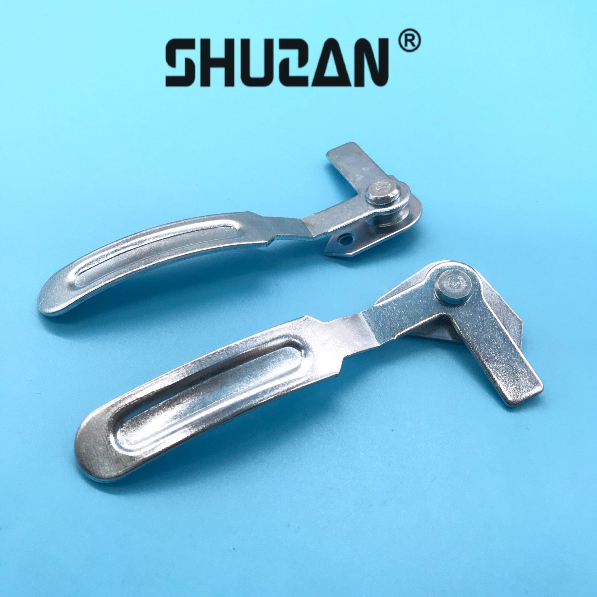 Shuzan pebble ice crack European-style cabinet door handle, door and window handle hardware accessories, decorative handle