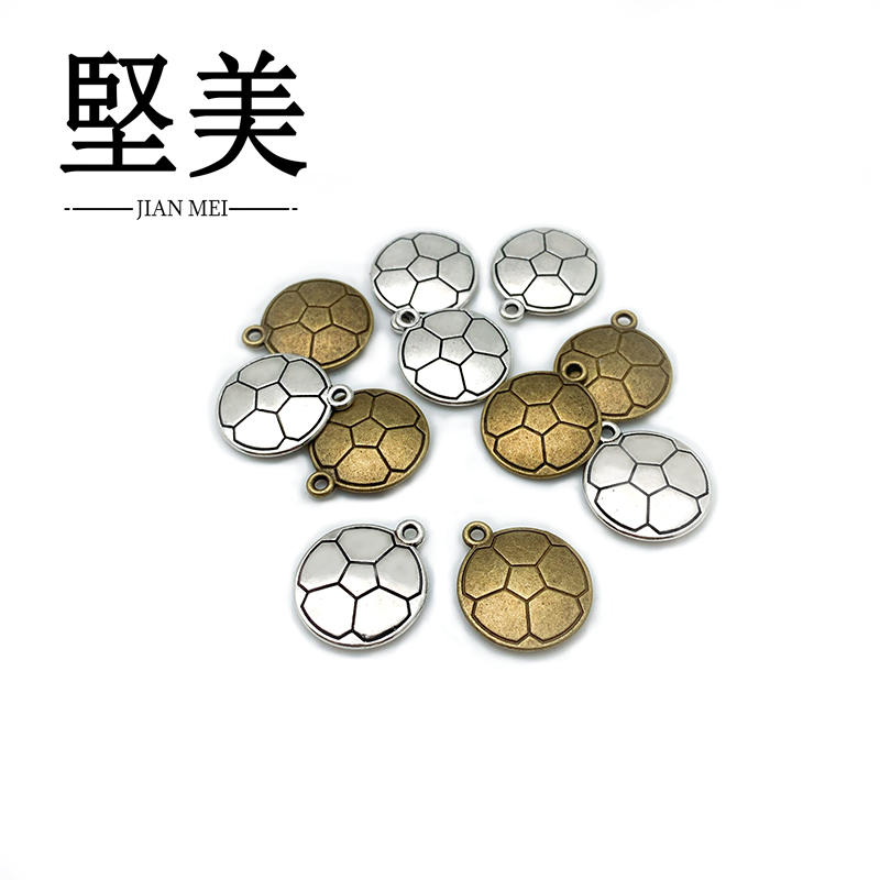 Single hole cinta colgante fútbol zinc alloy accesorios Y197