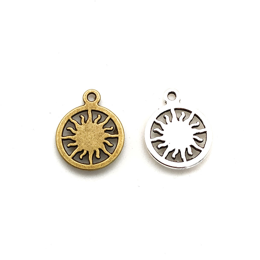 Single hole cinta colgante sunflower zinc alloy accesorio Y060 Specification image