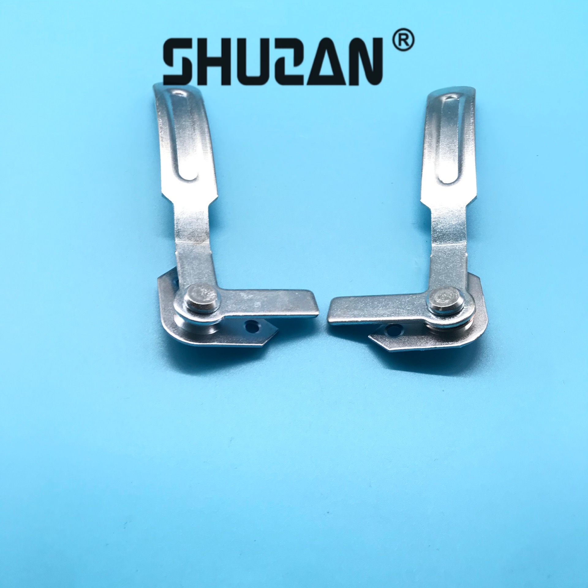 Shuzan pebble ice crack European-style cabinet door handle, door and window handle hardware accessories, decorative handle Specification image