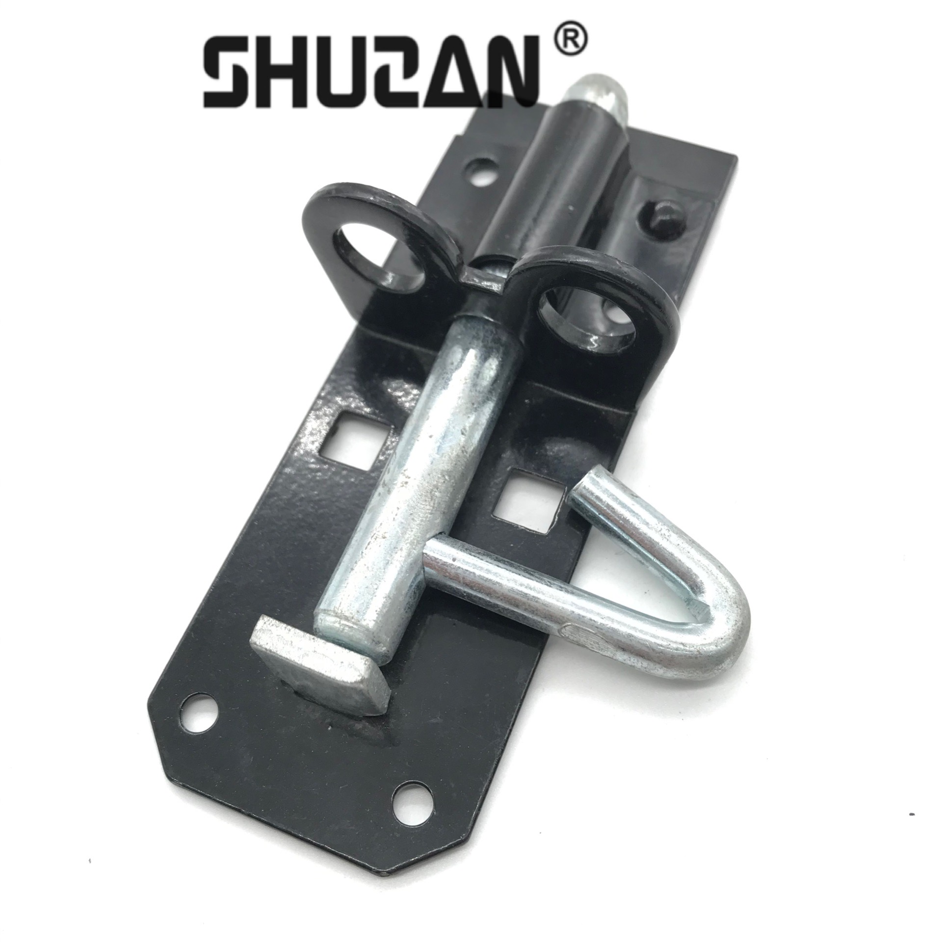 Shuzan 304 dust collector, thickened latch, lock, door, floor latch, wooden door, exposed latch, aluminum latch, household special-shaped hardware tools, rabbit latch, dust collector, model 003 details Picture