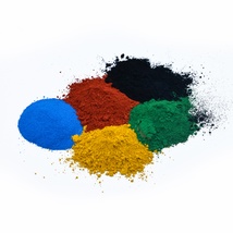 耐高温环保色粉着色剂颜料塑胶配色油墨油漆涂料通用颜料氧化铁粉
