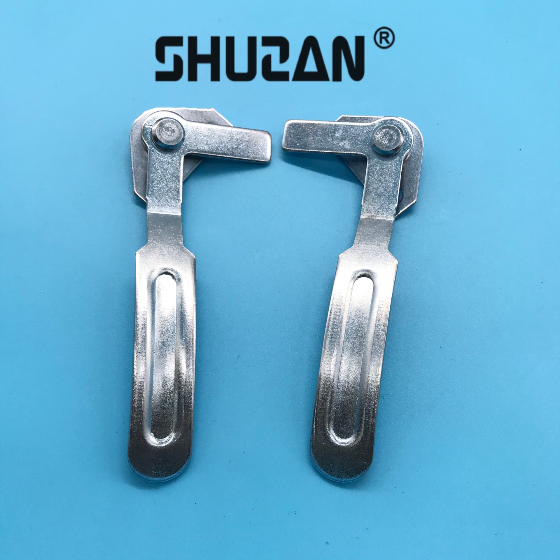 Shuzan pebble ice crack European-style cabinet door handle, door and window handle hardware accessories, decorative handle Item Picture