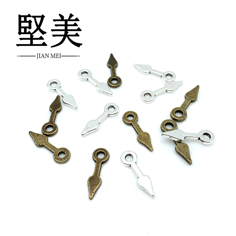 单孔带吊时钟指针锌合金配件Y208