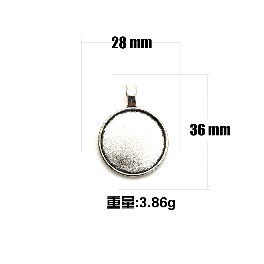 合金配件/锌合金白底实物图