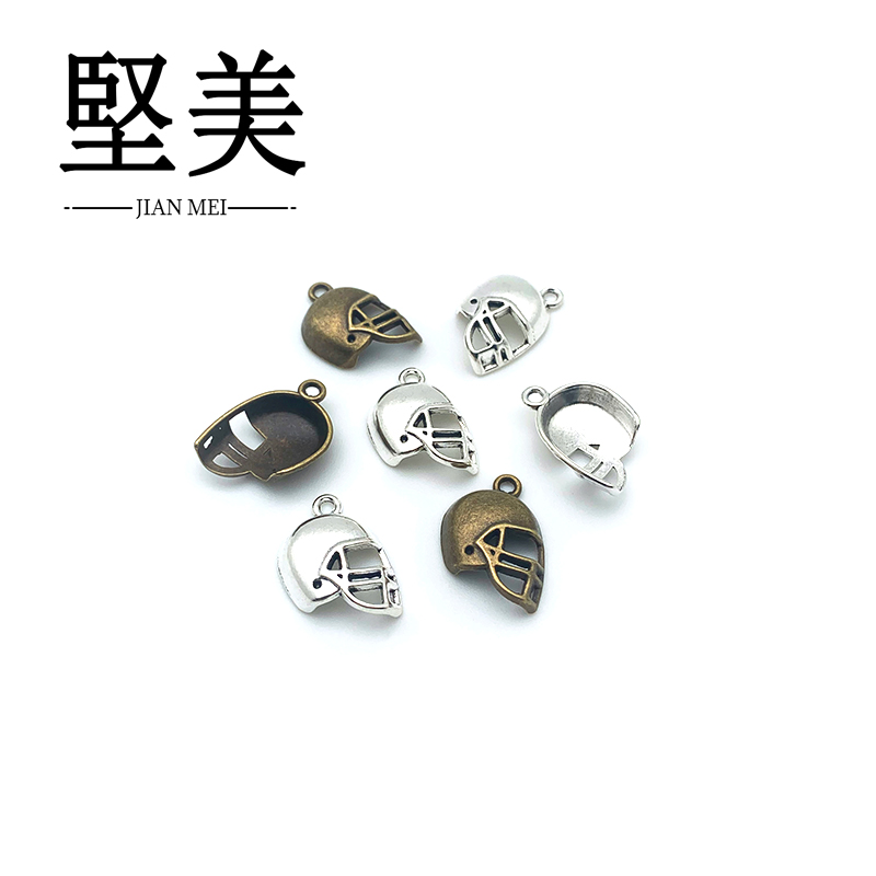 Single hole strap hanging rugby casco zinc alloy accesorios Y188