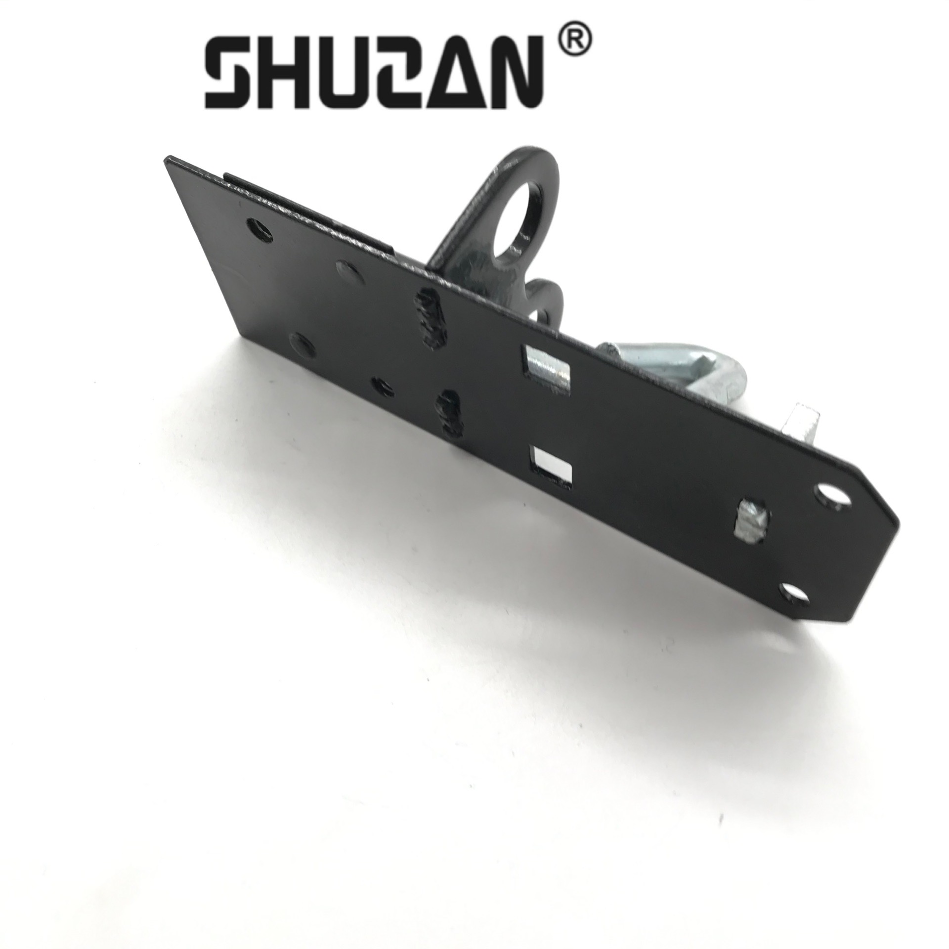 Shuzan 304 dust collector, thickened latch, lock, door, floor latch, wooden door, exposed latch, aluminum latch, household special-shaped hardware tools, rabbit latch, dust collector, model 003 Specification image