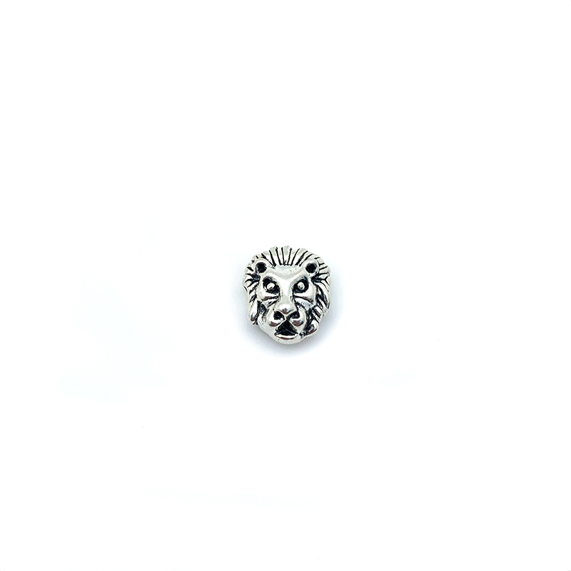 قطع غيار سبائك الزنك من رأس الأسد المثقوب (Y0423) Item Picture