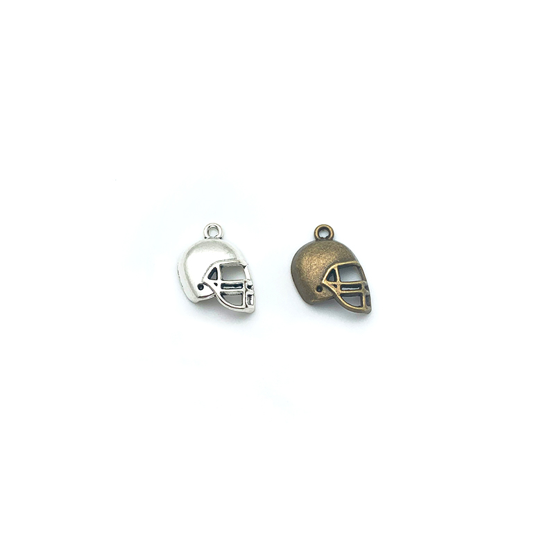 Single hole strap hanging rugby casco zinc alloy accesorios Y188 Specification image