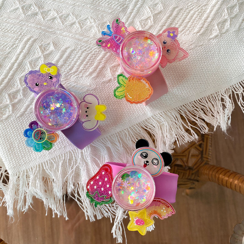 Rotating Papa Ring bracelet, creative toy accessory for girls and princesses, cute papa ring, kindergarten festival gift detail image 2