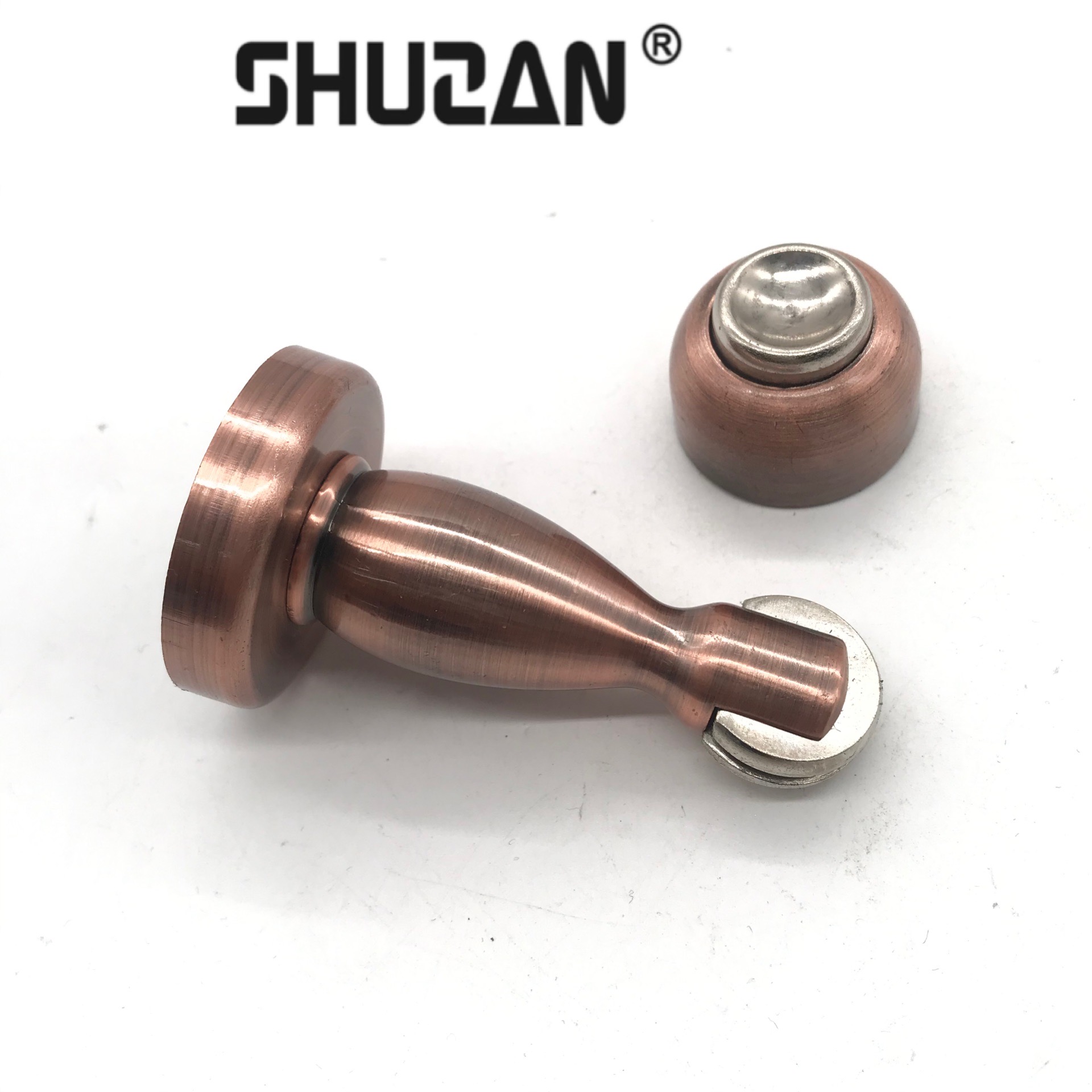 Shuzan high-quality hardware brand magnetic door, floor stop, bedroom door handle, anti-soil hanging door, and suitable door stop accessories