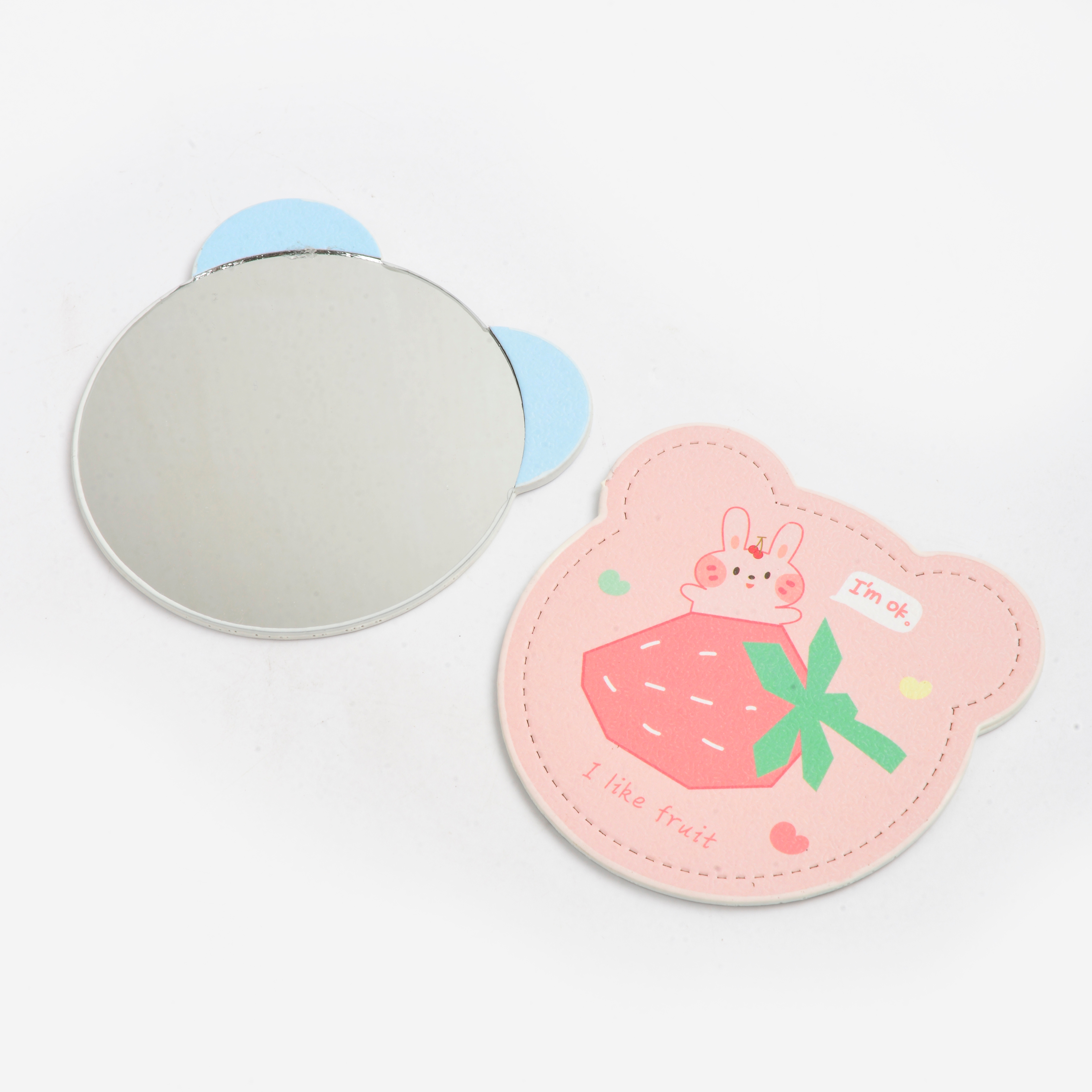 镜子/日用百货/梳妆镜白底实物图