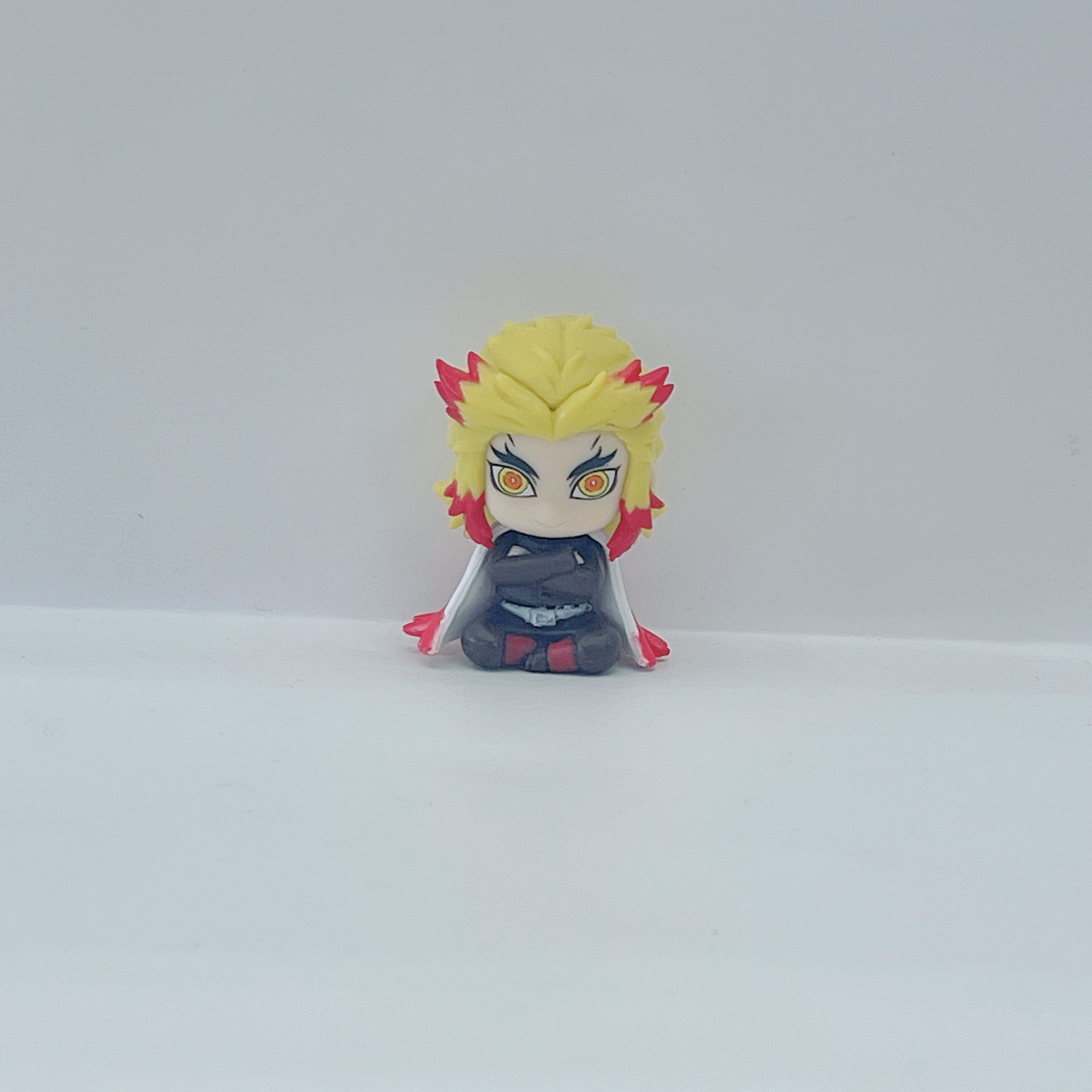 5 seated Demon Slayer figurines, figurines, toys, blind boxes, key pendants, car gacha gifts Application Scenario