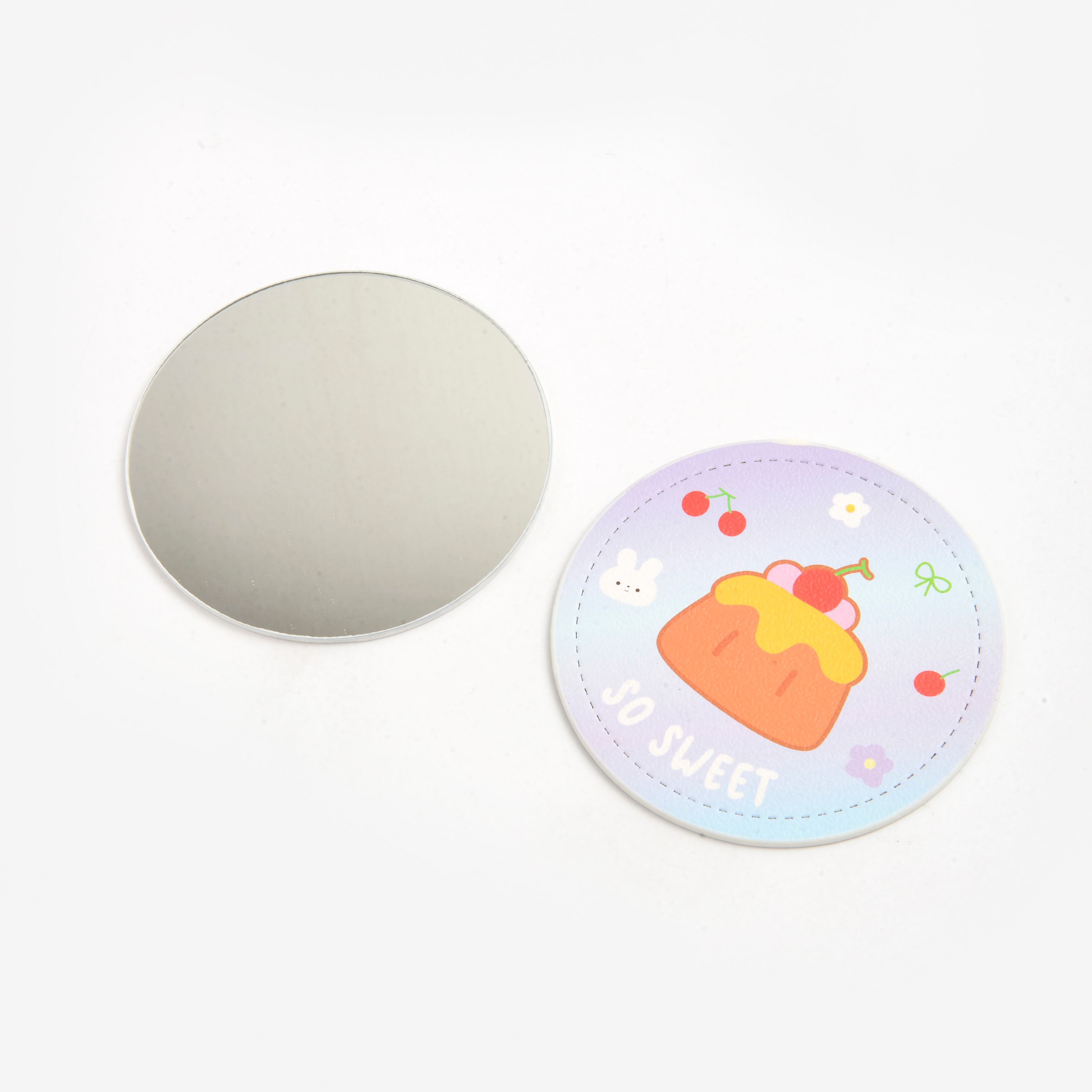 镜子/日用百货/梳妆镜白底实物图