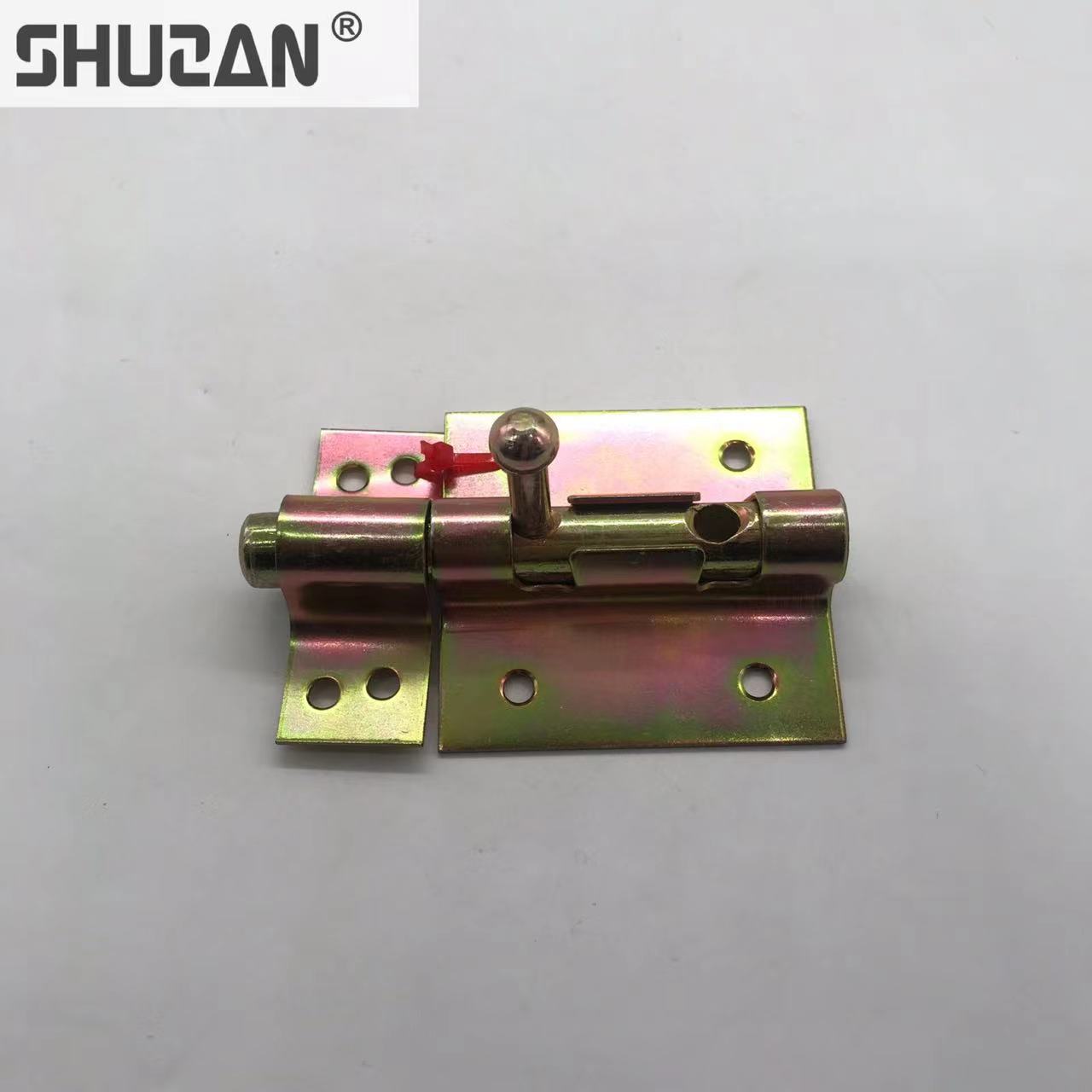 Shuzan lockout lock enespesado 304 dustmaster lockout barril de aluminio lockout color zinc puertas y ventanas vintage pernos de seguridad accesorios de seguridad para el hogar Item Picture