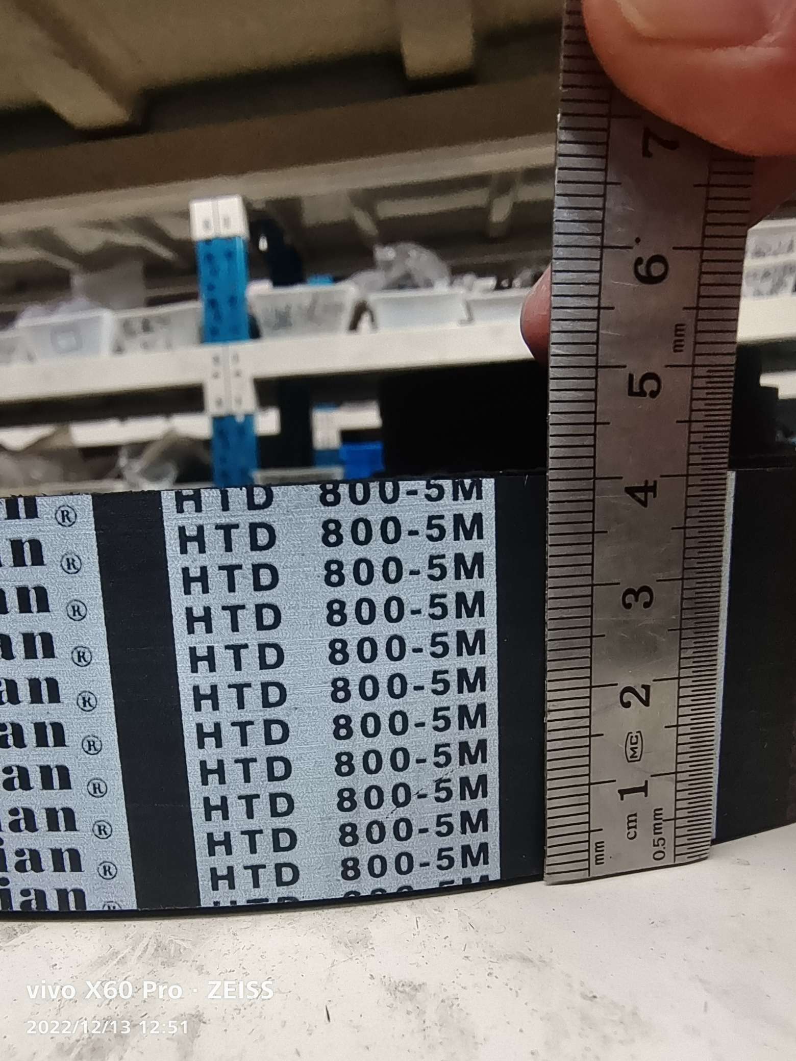 同步带/皮带/橡胶带细节图