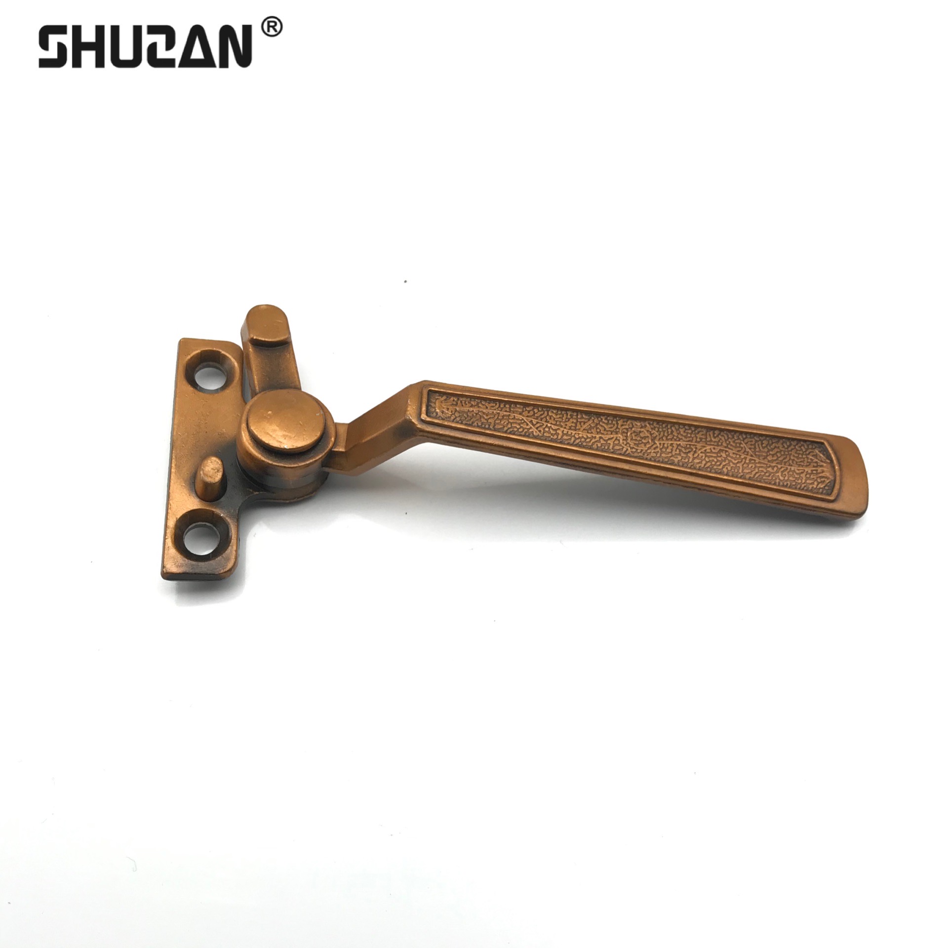 Shuzan zinc alloy aged style handles, door handles, door hardware accessories, durable and retro, factory direct sales details Picture