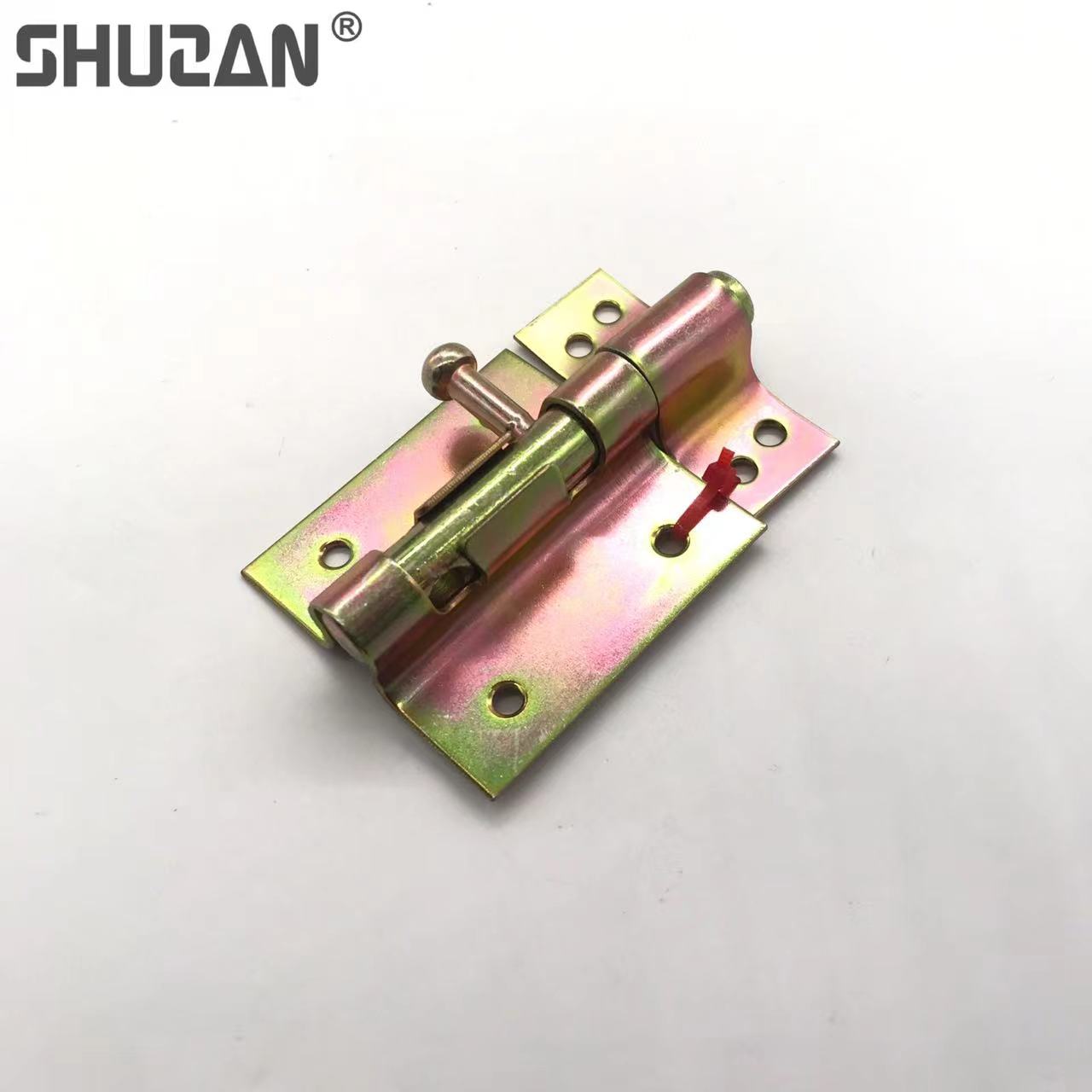 Shuzan lockout lock enespesado 304 dustmaster lockout barril de aluminio lockout color zinc puertas y ventanas vintage pernos de seguridad accesorios de seguridad para el hogar details Picture