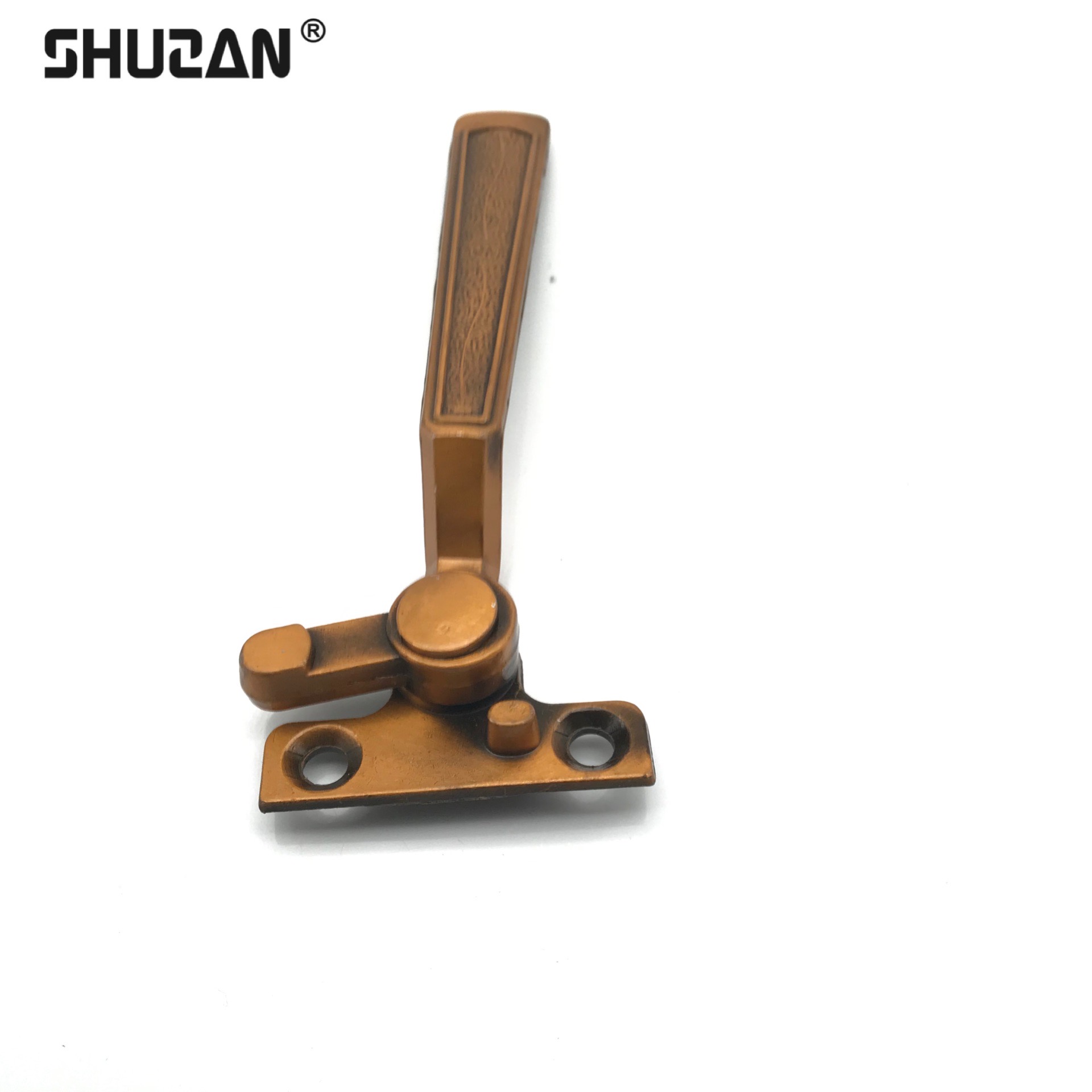 Shuzan zinc alloy aged style handles, door handles, door hardware accessories, durable and retro, factory direct sales Specification image
