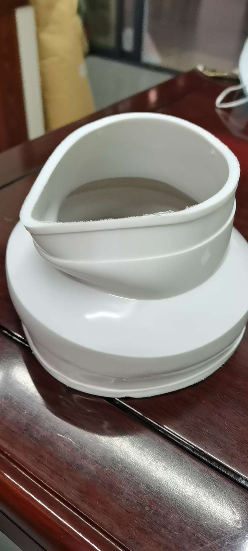 Polyvinyl chloride is white