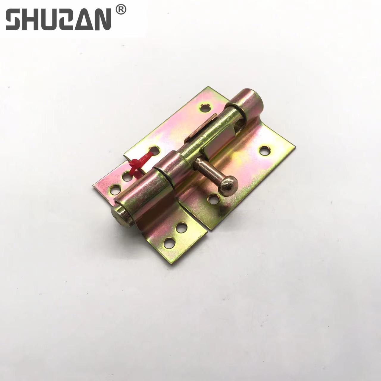 Shuzan lockout lock enespesado 304 dustmaster lockout barril de aluminio lockout color zinc puertas y ventanas vintage pernos de seguridad accesorios de seguridad para el hogar