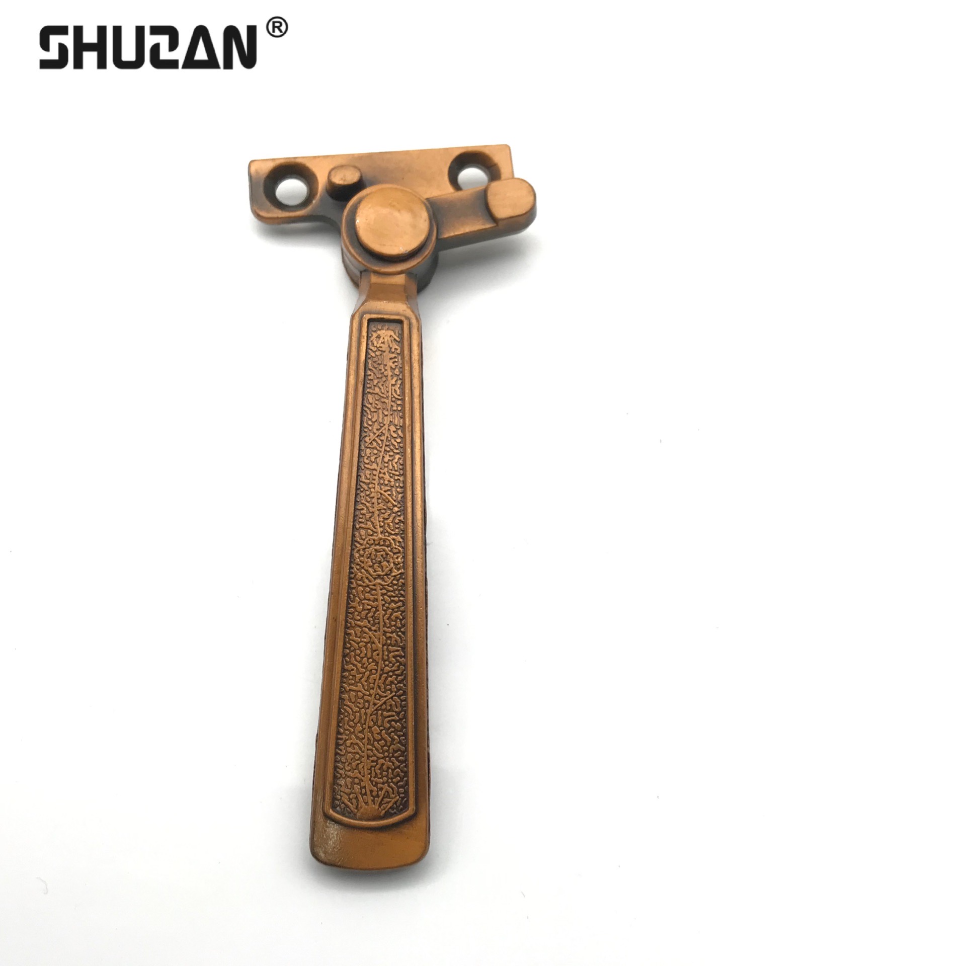 Shuzan zinc alloy aged style handles, door handles, door hardware accessories, durable and retro, factory direct sales