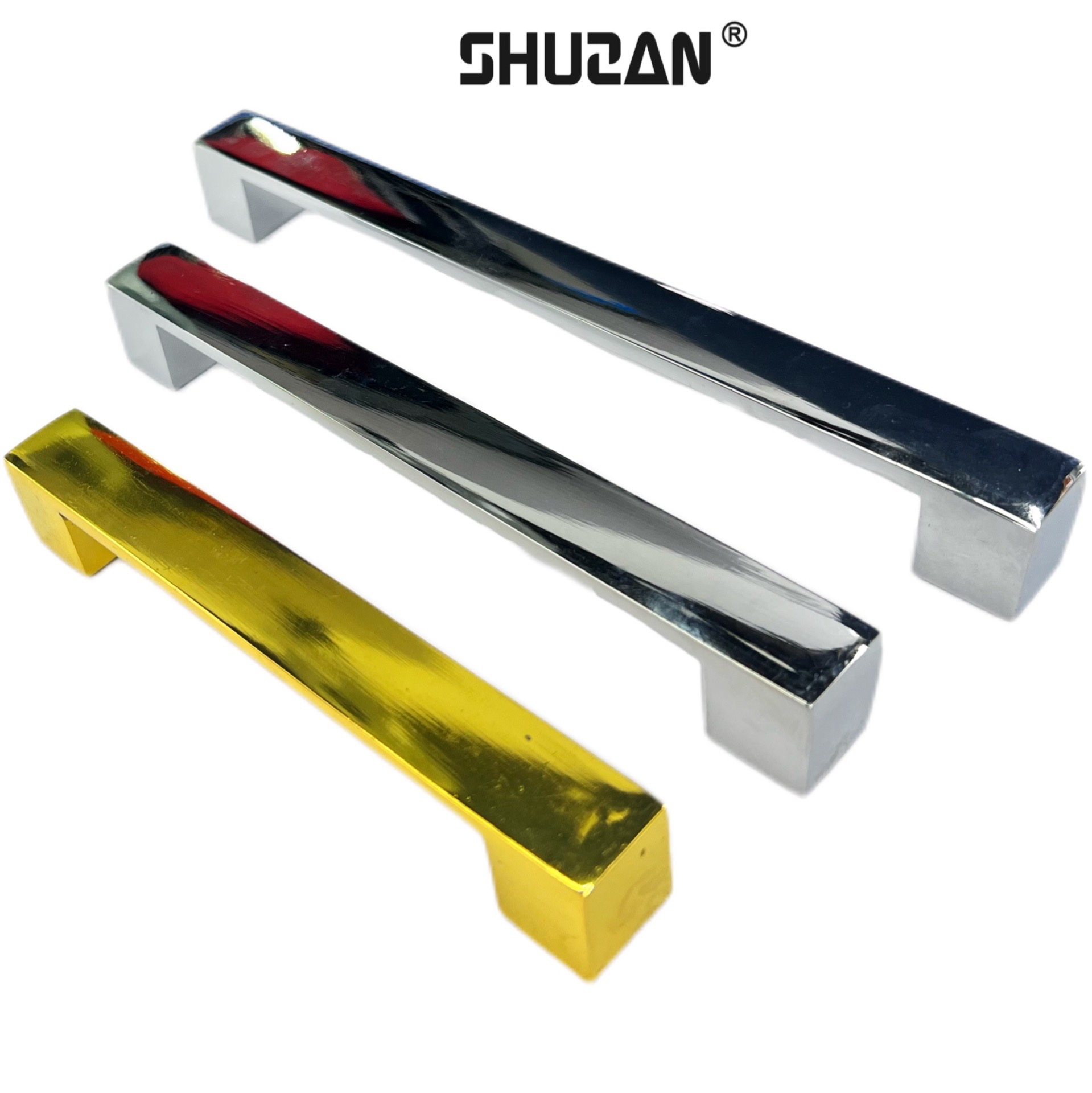 Shuzan de alta calidad marca pebble tirador puerta herrajes accesorios tirador de puerta de acero inoxidable estilo europeo hielo crack gabinete guardarropa tirador multicolor opcional Application Scenario