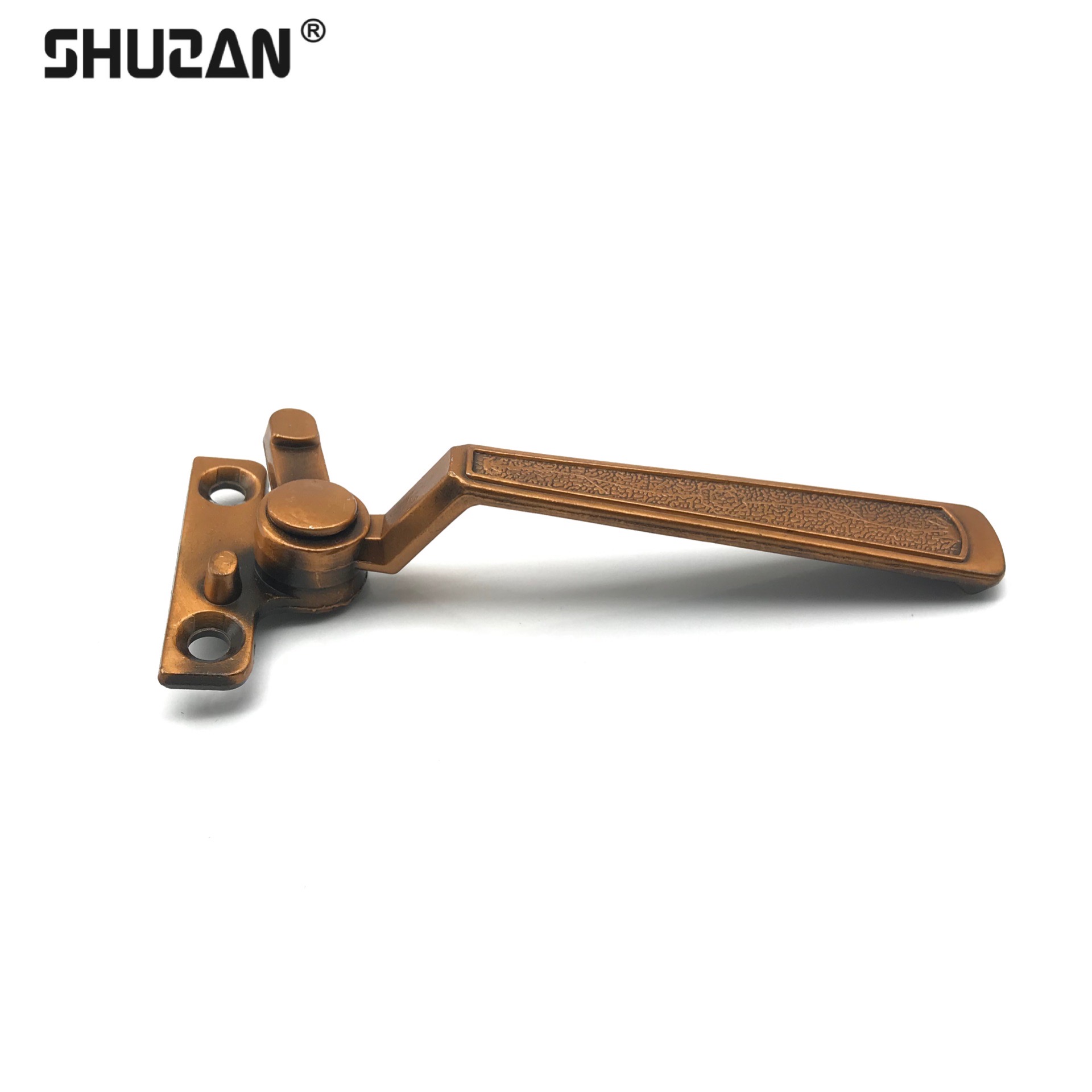 Shuzan zinc alloy aged style handles, door handles, door hardware accessories, durable and retro, factory direct sales Item Picture