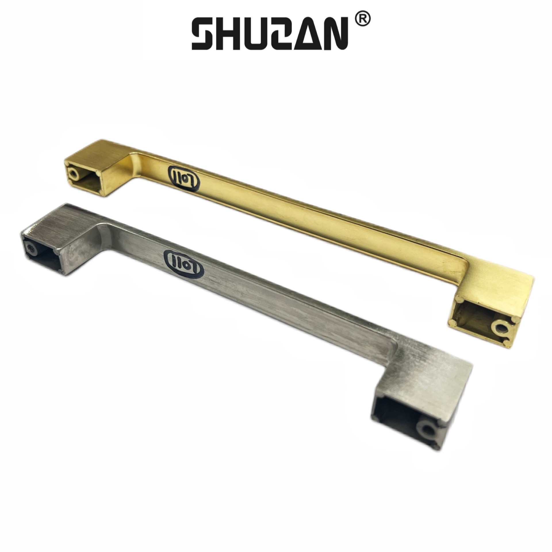 Shuzan, a well-known brand, offers custom-made European-style cabinet door handles with ice crack patterns, stainless steel door handles, door hardware accessories, and pebble design specifications