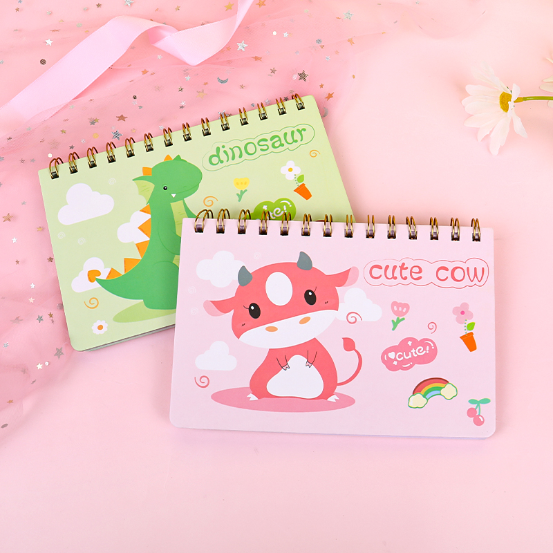 weibo Weibo Creative Cartoon Coil Notebook, mini portable notebook for students, Cute children's small gift stationery Specification image