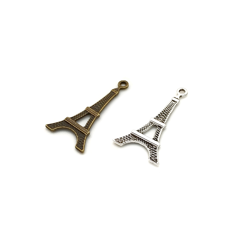 Single-hole hoisting Eiffel Tower zinc alloy jewelry accessory Y0719 Application Scenario