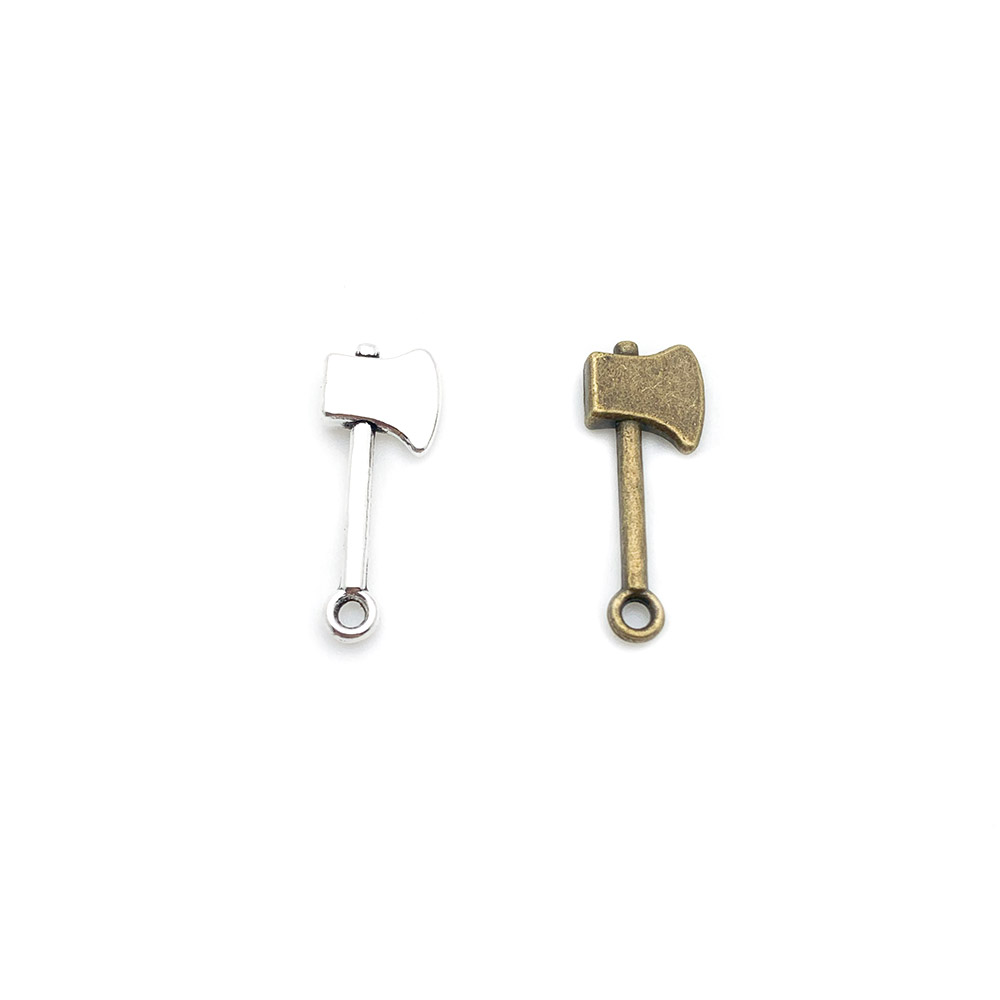 Single-hole zinc alloy jewelry accessory with hanging axe Y0429 details Picture